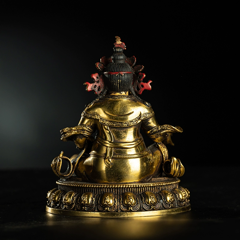 チベット▪黄財神仏像